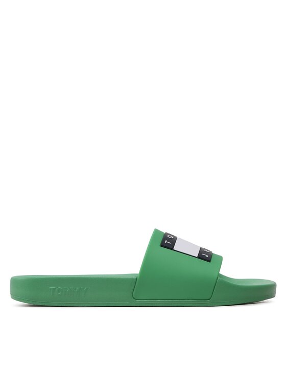 Tommy Jeans Tommy Jeans Natikače Pool Slide Ess EM0EM01191 Zelena