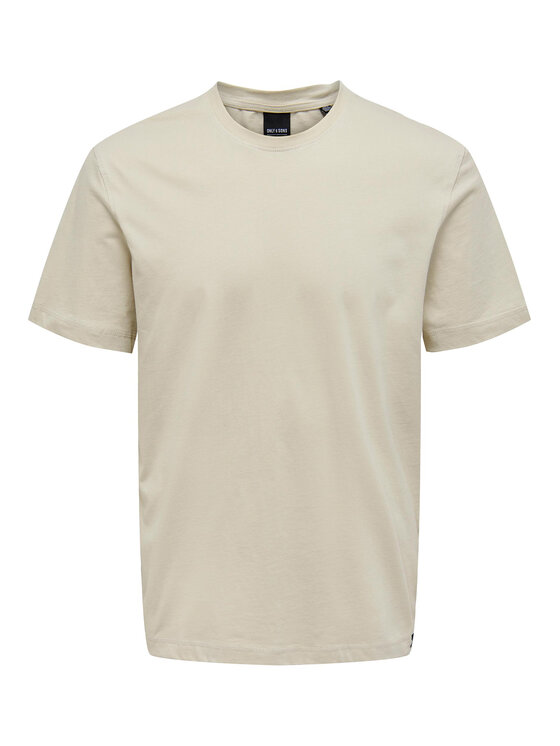 Only & Sons Only & Sons T-särk 22025208 Beež Regular Fit