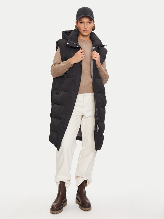 REPLAY REPLAY Безрукавка W7858 .000.84998 Чорний Regular Fit