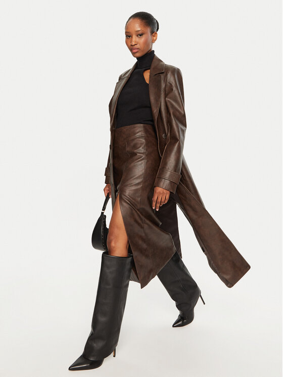 Bardot Bardot Trench 56210JB8 Marrone Regular Fit