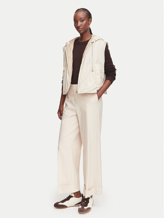 Weekend Max Mara Weekend Max Mara Bodywarmer Accenni 2625296011 Hellbeige Regular Fit