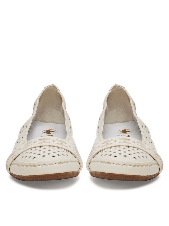 Rieker Rieker Ballerinas 41430-60 Beige