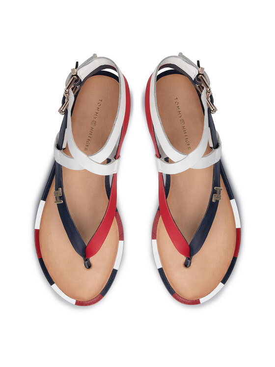 flat strappy sandals tommy hilfiger
