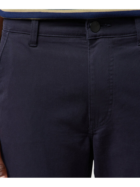 Wrangler Wrangler Chinosy 112371030 Granatowy Slim Fit