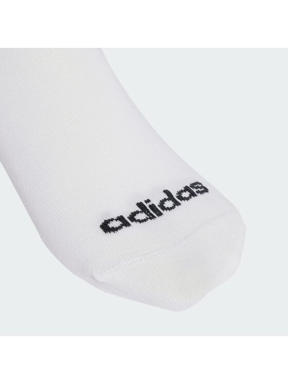 adidas adidas Skarpety długie Linear Crew Socks Cushioned Socks 6 Pair Pack Biały