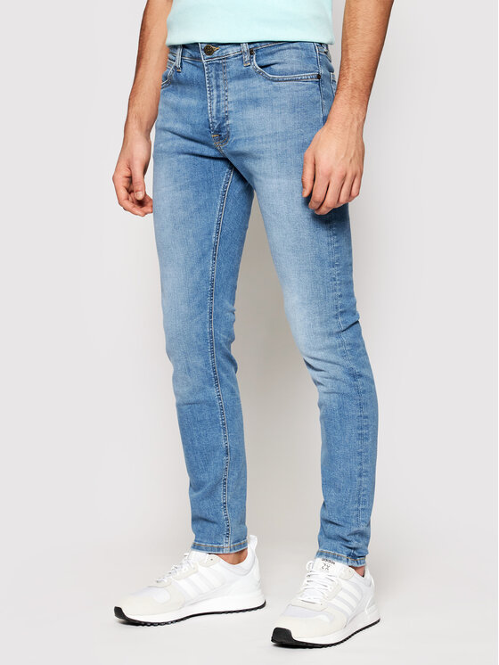 Lee Lee Jeansy Malone L736LSTF 112120141 Niebieski Skinny Fit