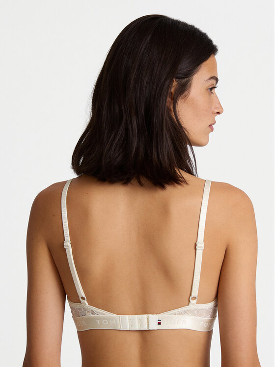 Tommy Hilfiger Tommy Hilfiger Bralette melltartó UW0UW06263 Ekru