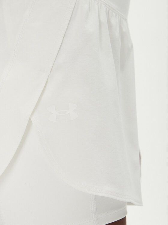 Under Armour Under Armour Спортни шорти Vanish 2in1 1376936 Бял Regular Fit