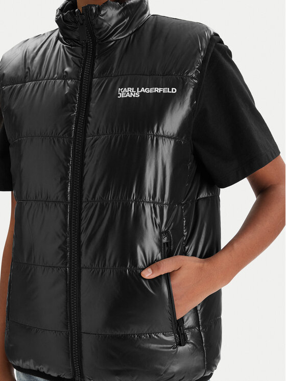 Karl Lagerfeld Jeans Karl Lagerfeld Jeans Bodywarmer B1W15044 Schwarz Regular Fit