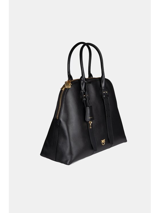 PINKO PINKO Дамска чанта Bowling Bag Черен