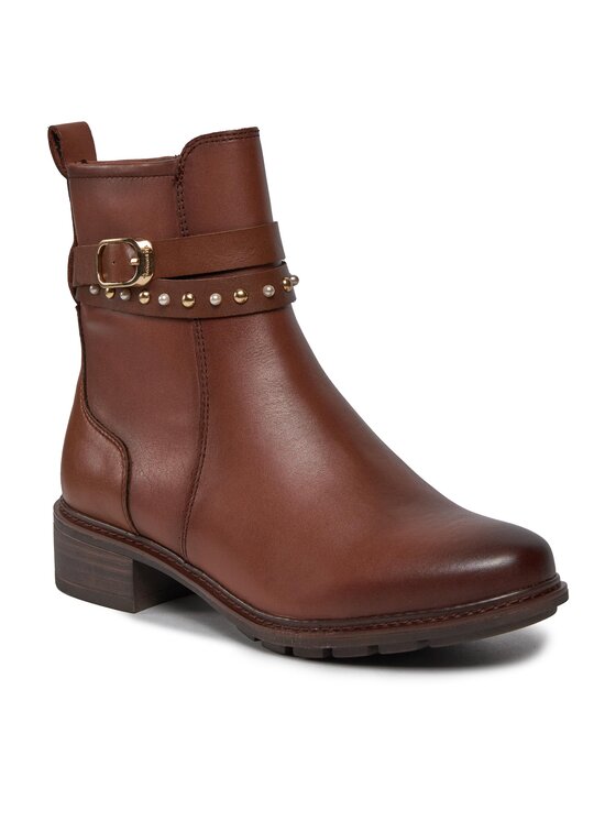 Tamaris Tamaris Polokozačky 1-25052-41 Hnědá