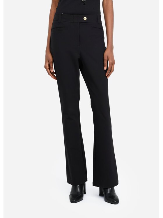 Liu Jo Liu Jo Pantaloni di tessuto TF5266T262022222 Nero Slim Fit