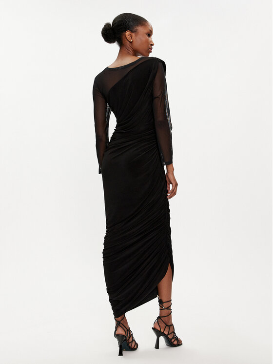 NORMA KAMALI NORMA KAMALI Coctailkleid KK4223PM286001 Schwarz Slim Fit