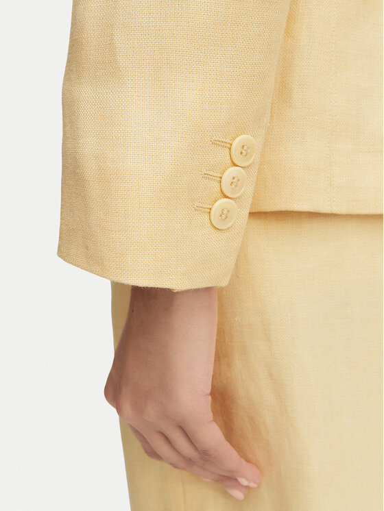 Weekend Max Mara Weekend Max Mara Sacou Nalut 2615041072 Galben Regular Fit