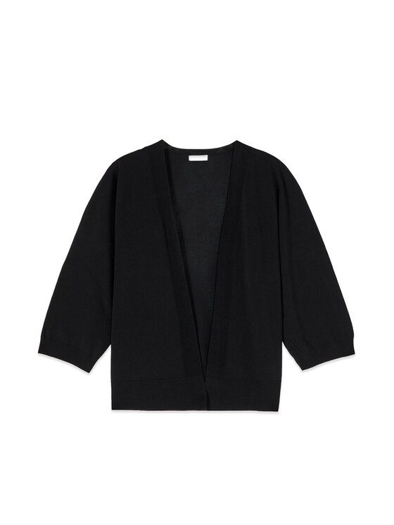 Oltre Oltre Sweter M525J005297N033 Czarny Regular Fit
