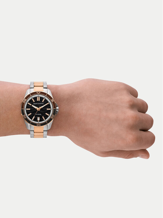 Armani Exchange Armani Exchange Zegarek Spencer AX1962 Brązowy