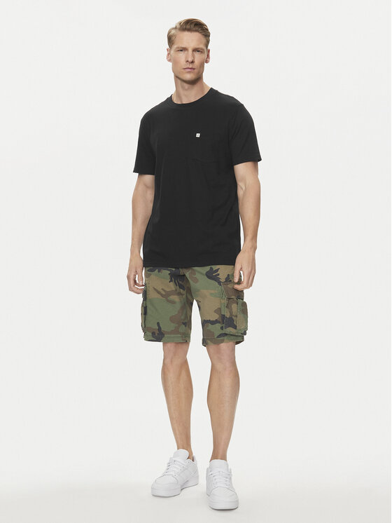 Gap Gap T-Shirt 857901-05 Czarny Regular Fit