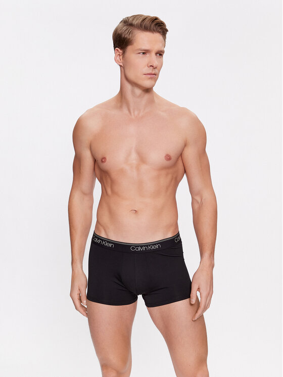 Calvin Klein Underwear Calvin Klein Underwear 3er-Set Boxershorts Low Rise Trunk 3Pk 000NB2569A Schwarz