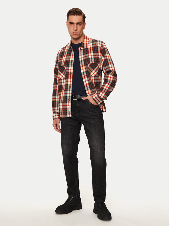 Mustang Mustang Τζιν Denver 1015512 Μαύρο Tapered Fit