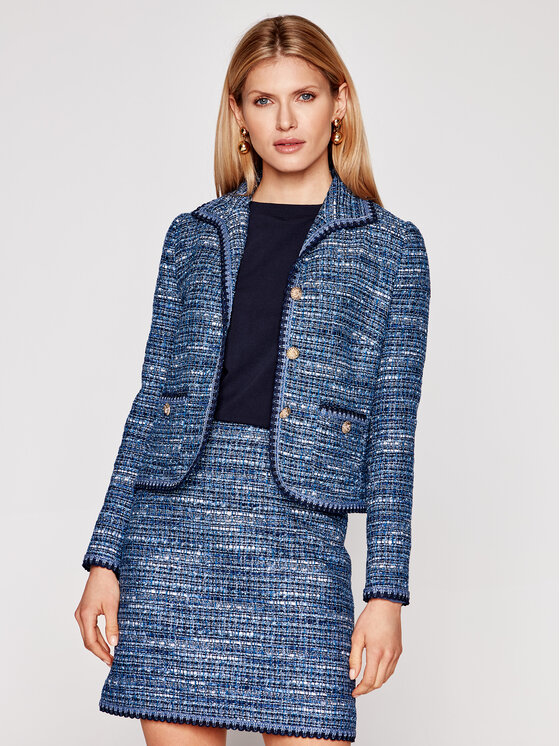 Luisa Spagnoli Luisa Spagnoli Sacou Viry 3561 Albastru Regular Fit