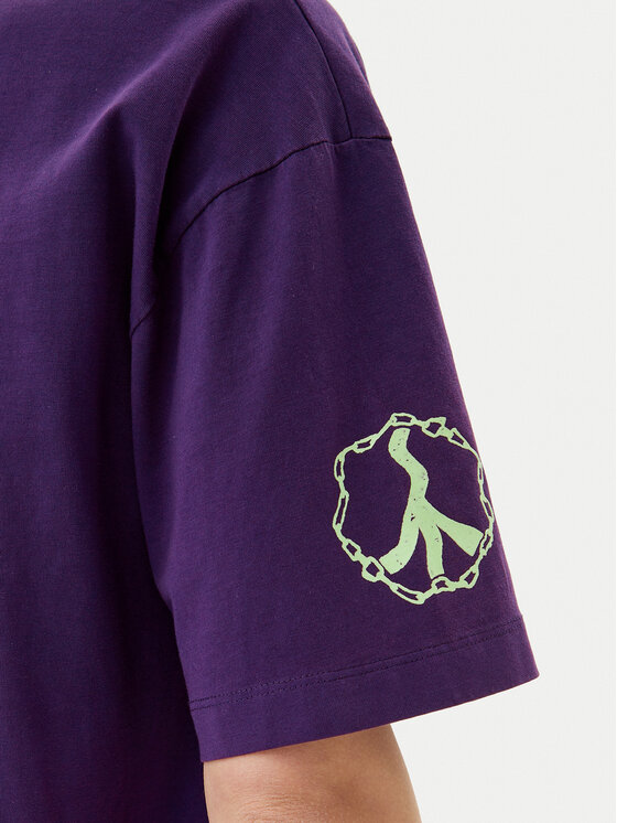 Volcom Volcom Rochie de zi Filip Rygalski B1312516 Violet Loose Fit