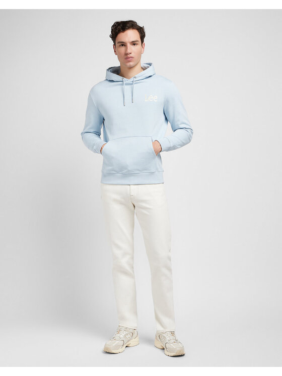 Lee Lee Bluza CORE HOODIE Niebieski Regular Fit