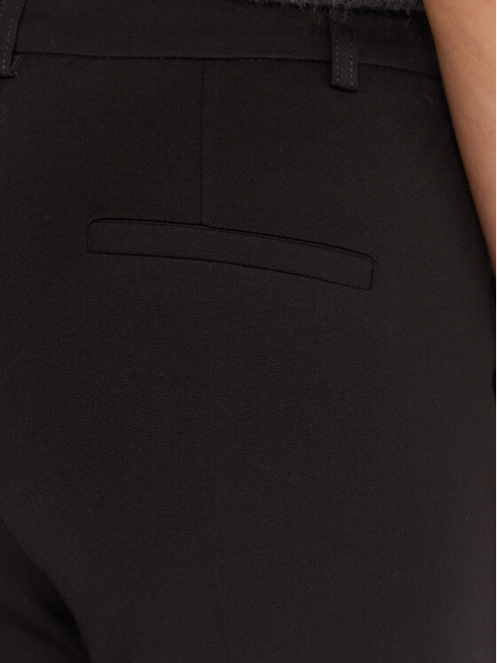 Marella Marella Auduma bikses Artur 2523786024 Melns Flare Fit