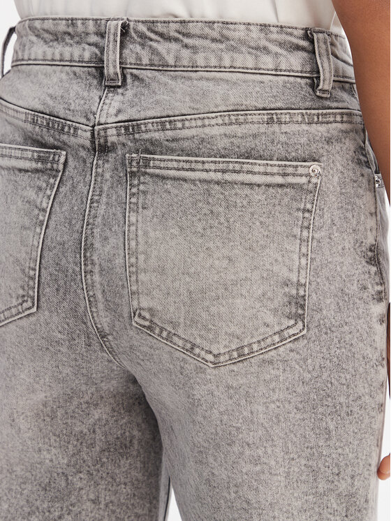Morgan Morgan Jeansy 261-PIGRIM Szary Wide Leg