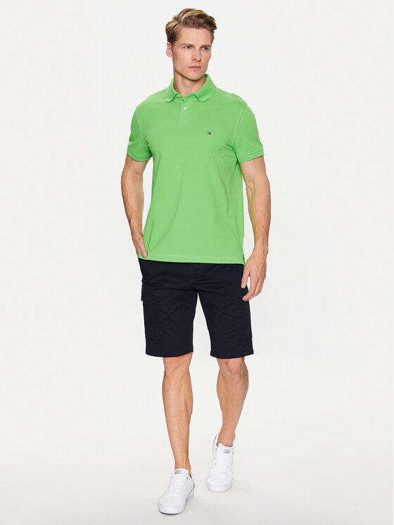 Tommy Hilfiger Tommy Hilfiger Polo 1985 MW0MW17770 Πράσινο Regular Fit