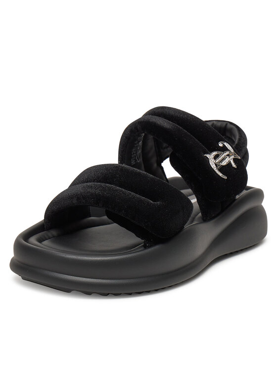Juicy Couture Juicy Couture Sandały WSS21514-01 Czarny
