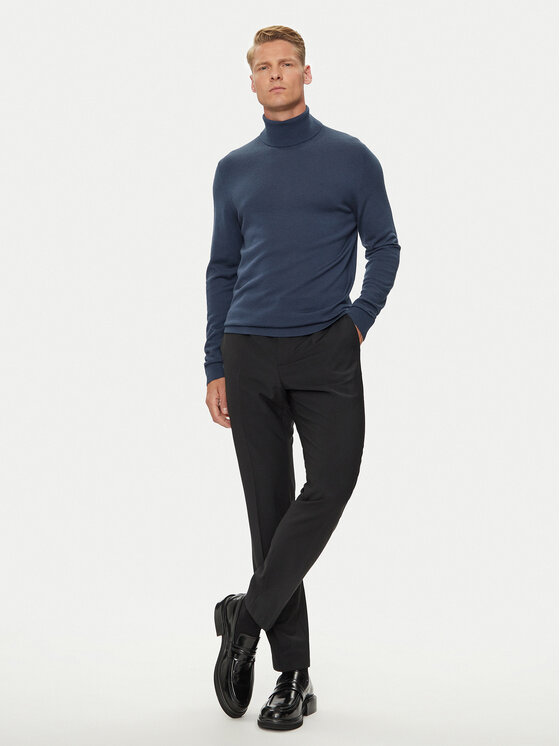 Calvin Klein Calvin Klein Golf Superior K10K110420 Mornarsko modra Slim Fit