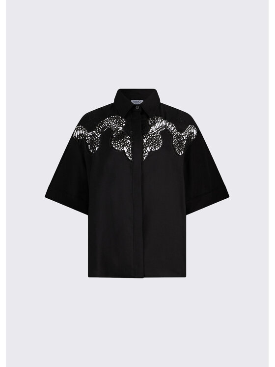Liu Jo Liu Jo camicia di jeans UA6296D033822222 Nero Regular Fit