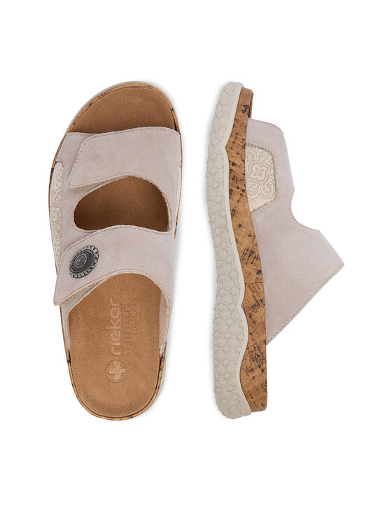 Rieker Rieker Ciabatte CEO-V0302-60 Beige