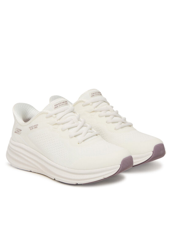 Skechers Skechers Sneakersy Bobs Skillz 117756/WHT Biela