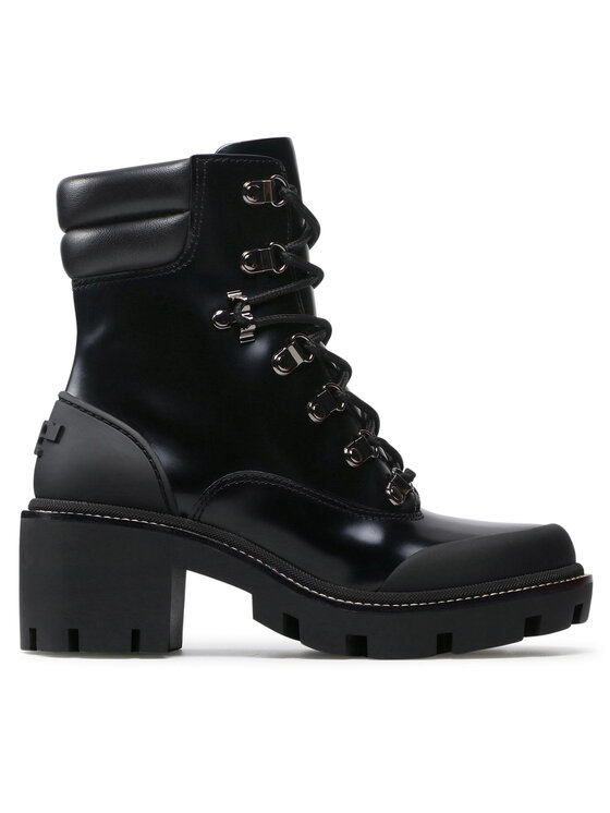 Botine Tory Burch Lug Sole Hiker Ankle Boot 85304 Negru
