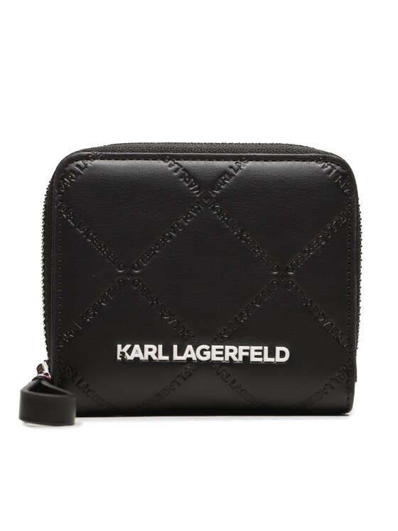 KARL LAGERFELD Majhna ženska denarnica 230W3249 Črna