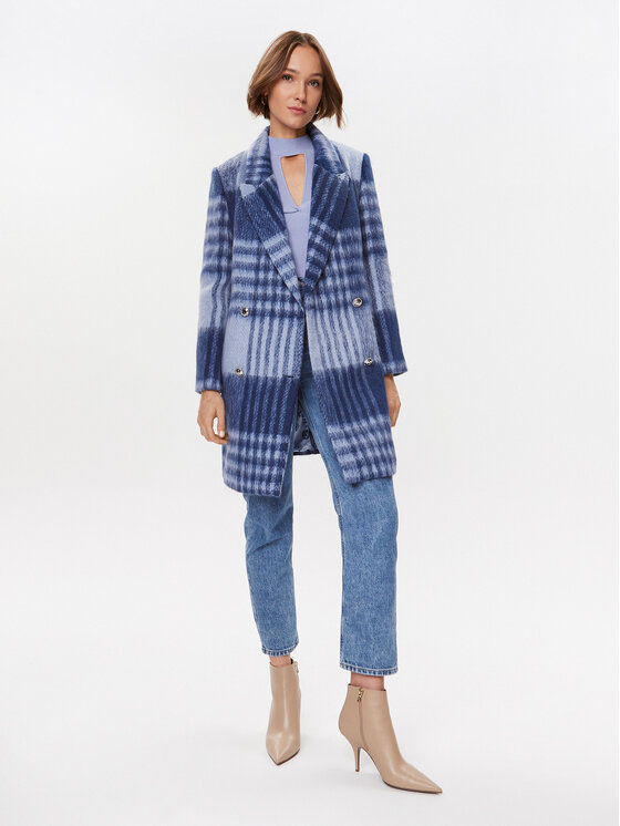 Guess Guess Palton Ramona W3BL74 WFVO0 Albastru Regular Fit