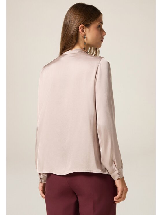 Oltre Oltre Koszula 5045J000870N006 Różowy Regular Fit