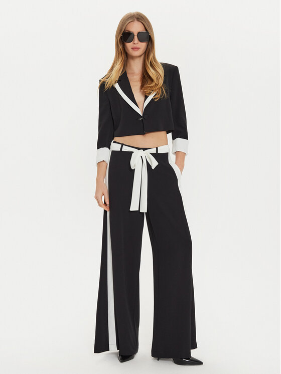 Imperial Imperial Σακάκι JAQ7IJX Μαύρο Relaxed Fit