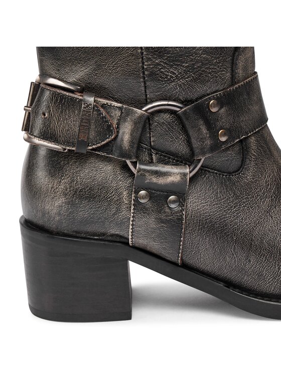 Bronx Bronx Μπότες High boots 14291-A Μαύρο