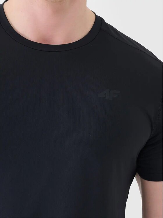 4F 4F T-Shirt 4FWAW26TFTSM2355-20S Czarny Active Fit