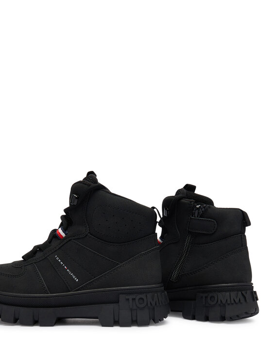 Tommy Hilfiger Tommy Hilfiger Gležnjače T3X5-34129-1696999 S Crna