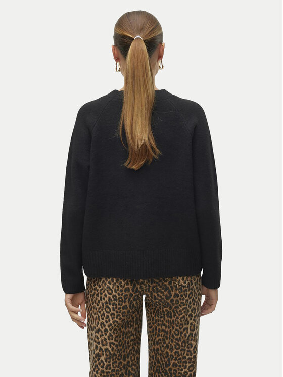 Vero Moda Vero Moda Kardigan Boom 10320457 Crna Loose Fit