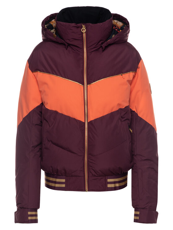 Roxy Roxy Kurtka snowboardowa Taorah Bright Summit ERJTJ03216 Fioletowy Regular Fit