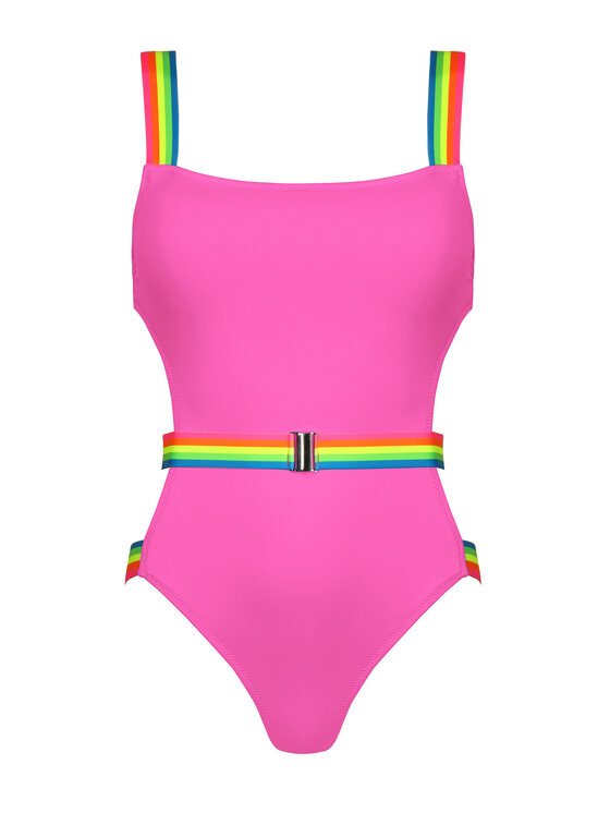 Miss Lou Miss Lou Costume da bagno J-ML032 Rosa