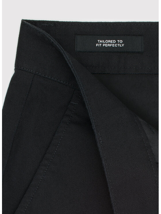 Pako Lorente Pako Lorente Spodnie materiałowe P26SF-WX-005 Czarny Classic Fit