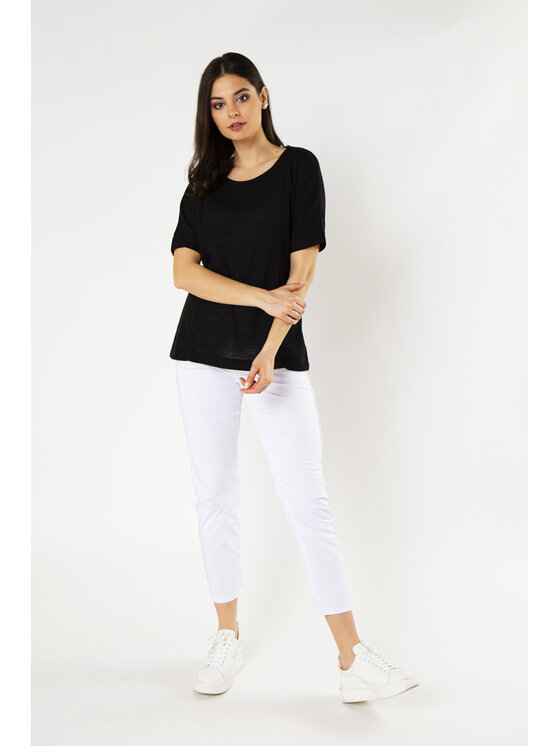 QUIOSQUE QUIOSQUE Halenka 22-TD-BS8 Černá Regular Fit