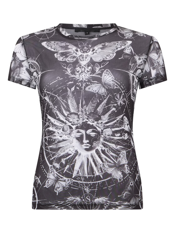 PHILIPP PLEIN PHILIPP PLEIN T-Shirt 29891 Černá Skin Tight Fit