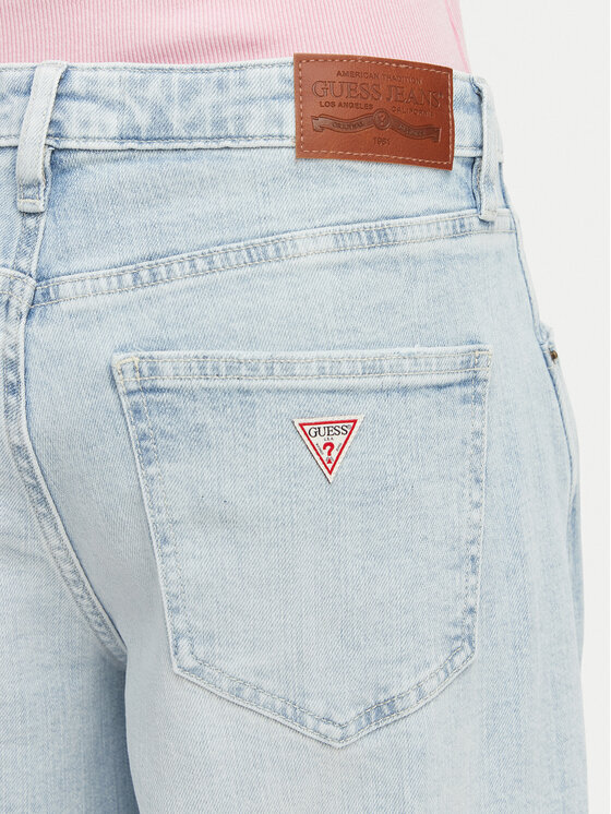 Guess Jeans Guess Jeans Jeansy W6GA2X D0029 Modrá Relaxed Fit