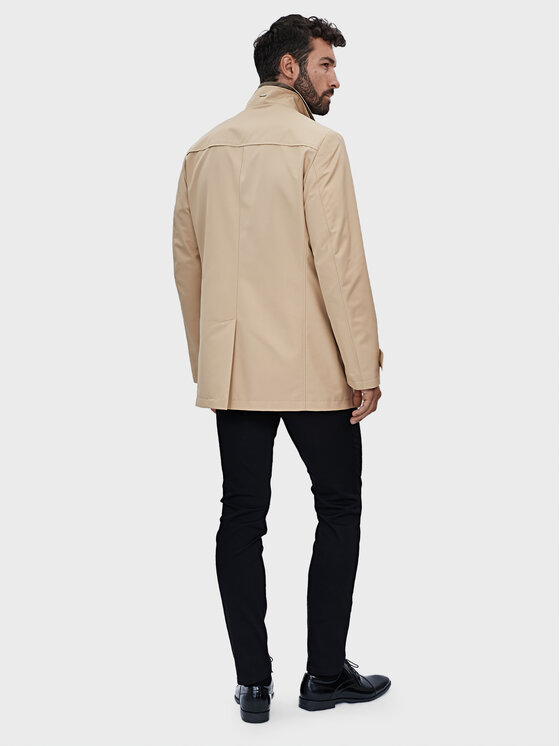 Evenemen Evenemen Płaszcz zimowy LEONE CAMEL Beżowy Slim Fit